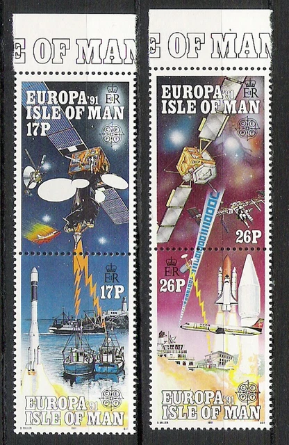 ÎLE DE MAN #1 série 498/501 EUROPA N**, VF MNH bonne côte