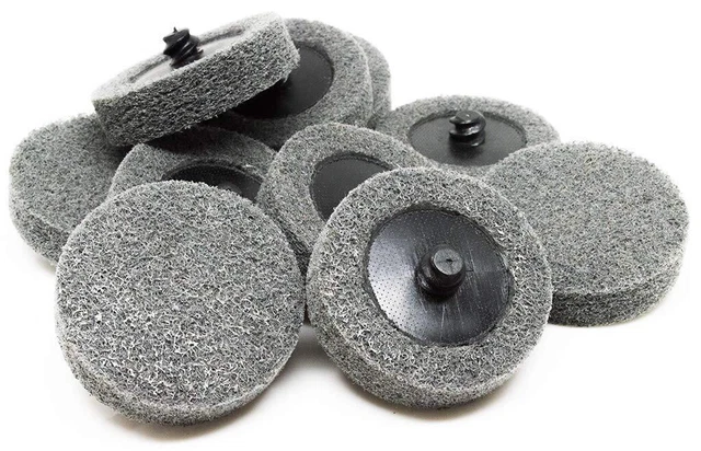2" Quick Change Silicon Carbide Non-Woven Surface Preparation Wheels for Sandin
