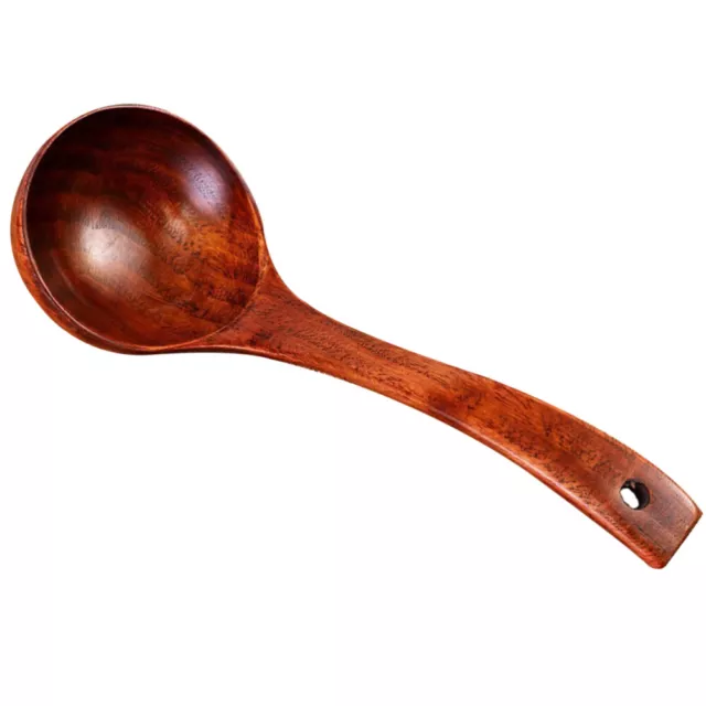 Large Wooden Soup ladle Cooking Serving for Hot Soup Porridge