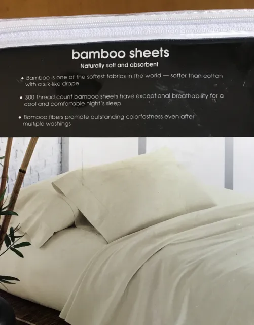 Bamboo Blend Comfort Luxury Sheet Set 3 PC's Size Twin, Color Still Water Blue