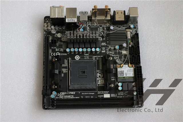 GIGABYTE GA-F2A88XN-WIFI MINI ITX Motherboard AMD A10-6700T 16GB
