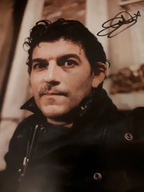 John Altman Signed 8 X 10 Black And White  Photo As Nasty Nick From  Eastenders