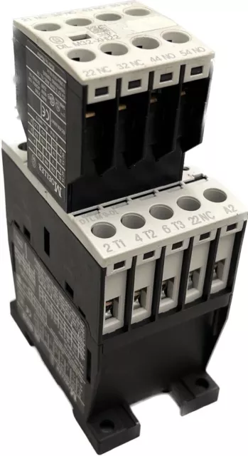 Moeller DIL M9-01 protezione potenza + interruttore ausiliario DIL M32-XHI22