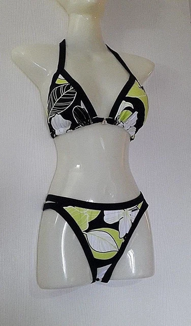 Bikini 2 Pièces Banana Moon - Taille 36 Bonnet B, Bandeau Multicolore, Neuf Avec étiquettes