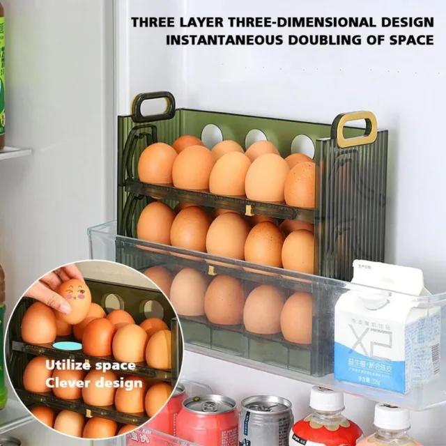 préservation Stockage des œufs Plateau à œufs Boîte de rangement Boîte à oeufs