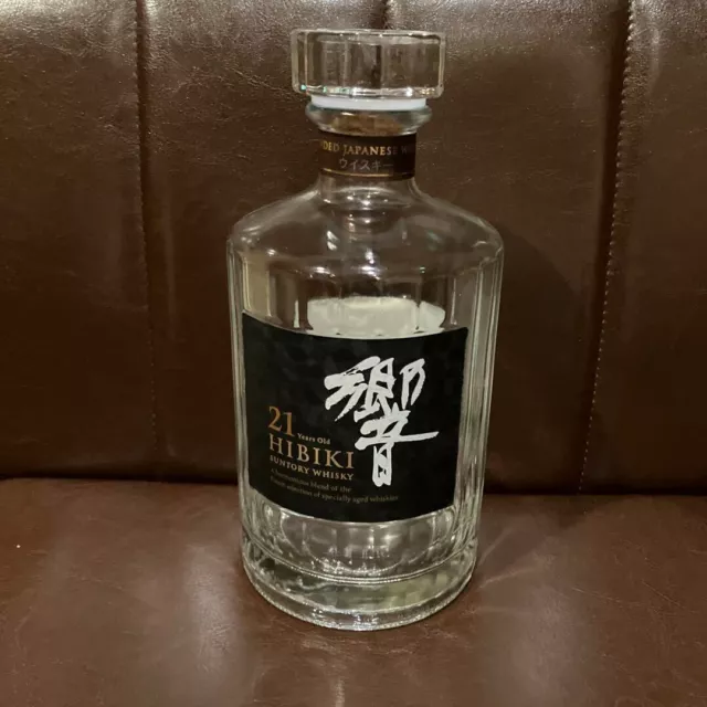 Suntory Whisky Hibiki 21 Jahre Alt 700ml Leere Flasche