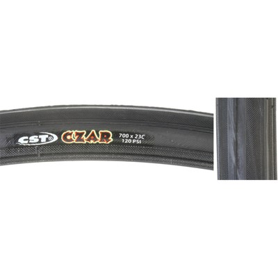 CST Luxe Pneu Czar 700X23 Noir/Noir 54.5kg 