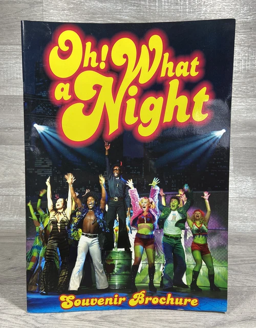 Oh! What A Night Souvenir Brochure Collectable Kid Creole
