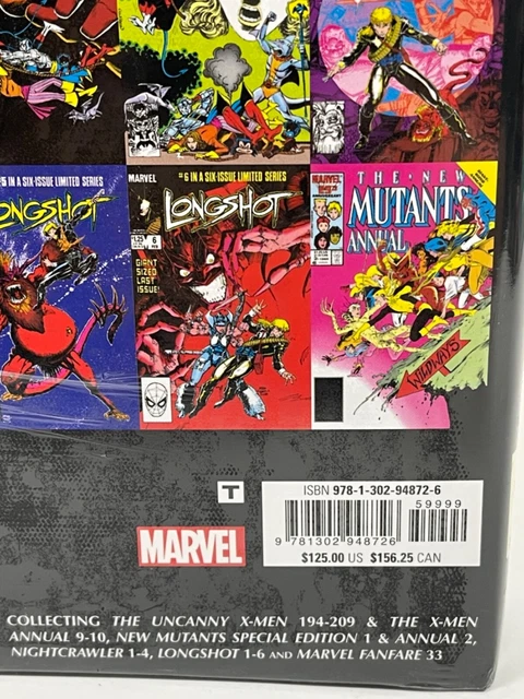 Uncanny X-Men Vol. 5 Omnibus Windsor-Smith DM COVER Hardcover Marvel Comics New 3