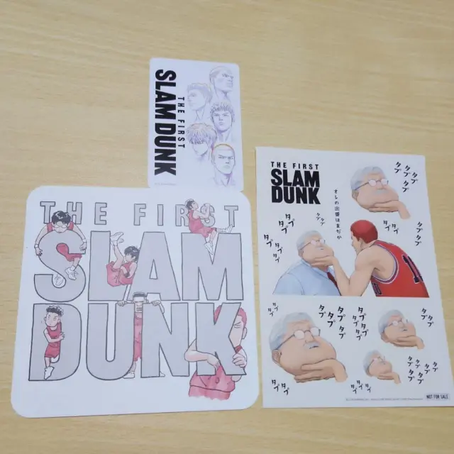 Slam Dunk Movie Anzai Sensei Sticker Coaster Etc.