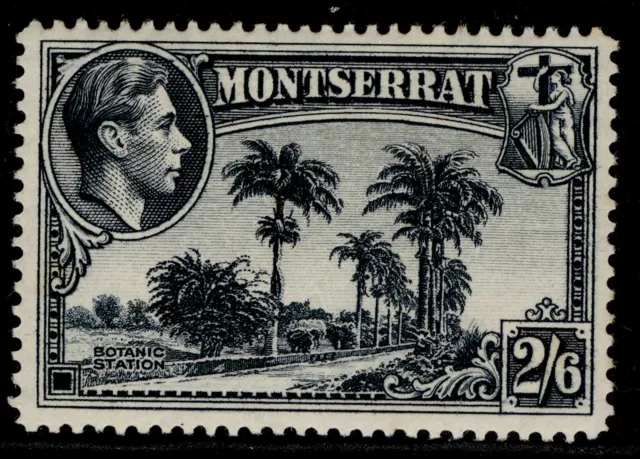 MONTSERRAT GVI SG109, 2s 6d slate-blue, M MINT. Cat £27. PERF 14