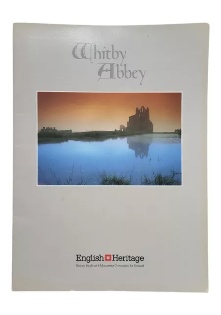 Whitby Abbey Souvenir Guide Book, Colour Illustrated, English Heritage,Pre Owned