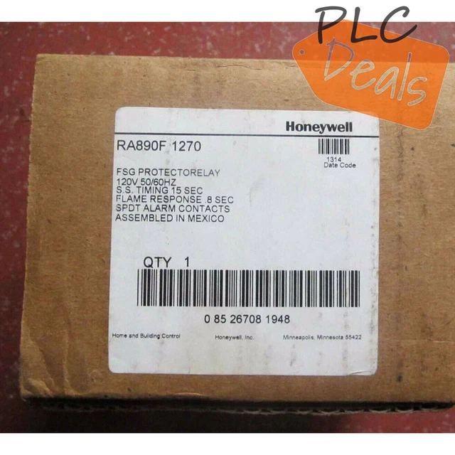 1PC New in Box Honeywell RA890F 1270 Protectorelay RA890F1270 Fast Shipping