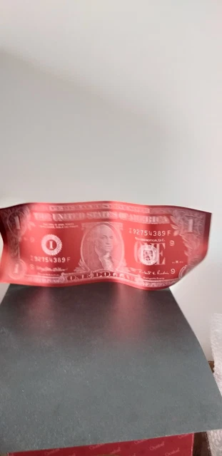 Karl Lagasse, RARE : One dollar Red Christmas signé - 55 exemplaires seulement 7