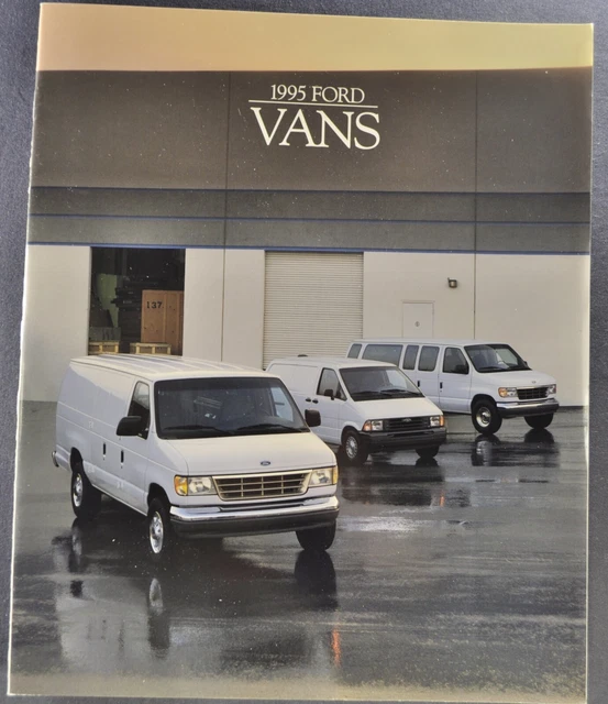 1995 FORD VAN Truck Brochure Econoline Club Wagon Aerostar Excellent