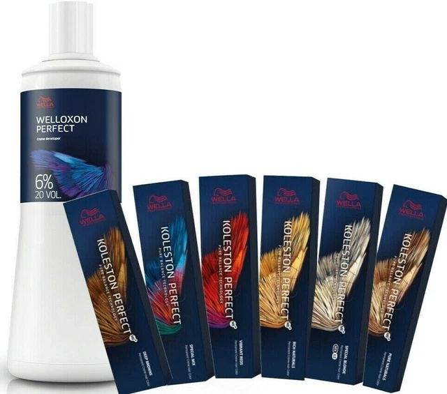 WELLA KOLESTON PERFECT Pure Naturals Permanent Creme Hair Color 2 oz