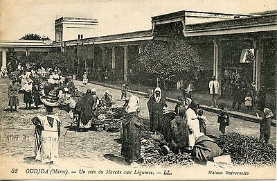 Carte Postale / Postcard / Maroc / Oudjda Un Coin Du Marche Aux Legumes