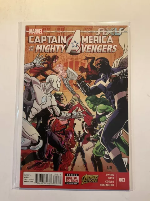 Captain America And The Mighty Avengers 3 Near Mint Marvel