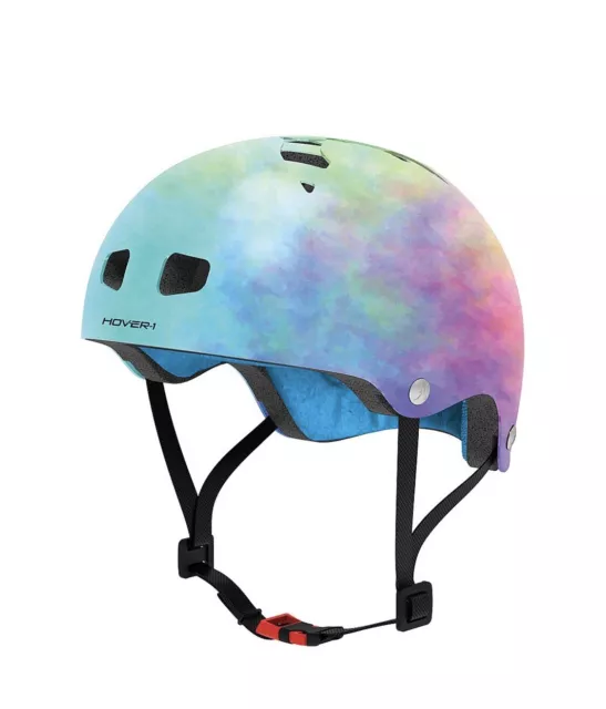 New! Hover-1 Sport H-500 Tie Dyed Bike Helmet Adjustable Chin Strap Size Medium
