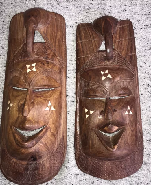 Maschera Tribale Etnica Originale AFRICA LEGNO