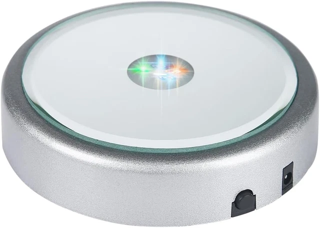 IFOLAINA LED Display Base Multicolor Light Base for 3D Crystal Art Lighted up St