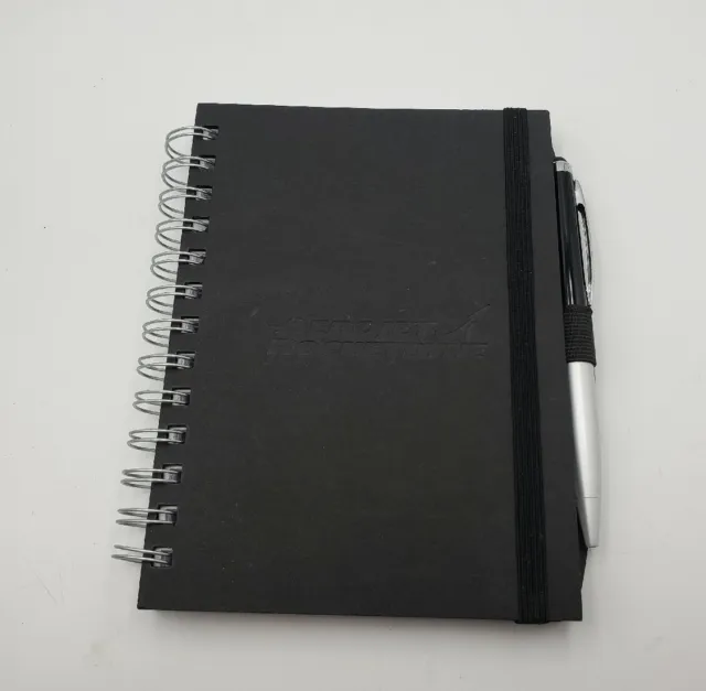 Aerojet Rocketdyne Notebook Pad With Pen Organizer Nasa Space Flight Shuttle