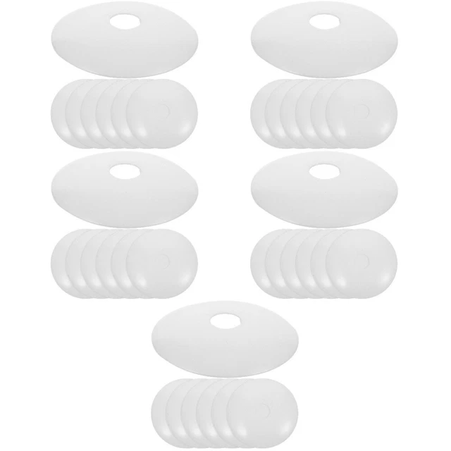 30 Pcs Lighting Plate Cover Chandelier Base Tray Wall Lights Decor UFO