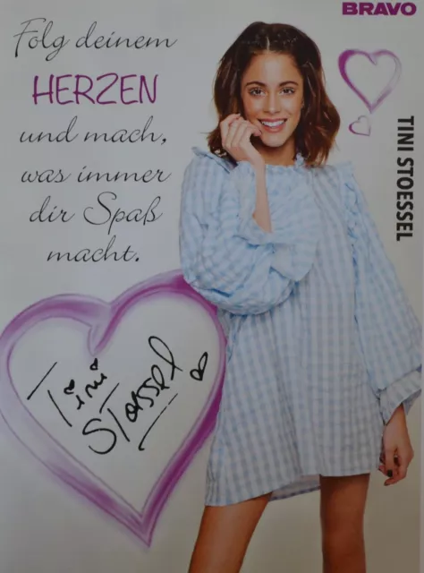 MARTINA STOESSEL - Autogrammkarte - Autograph Tini Autogramm Clippings Sammlung