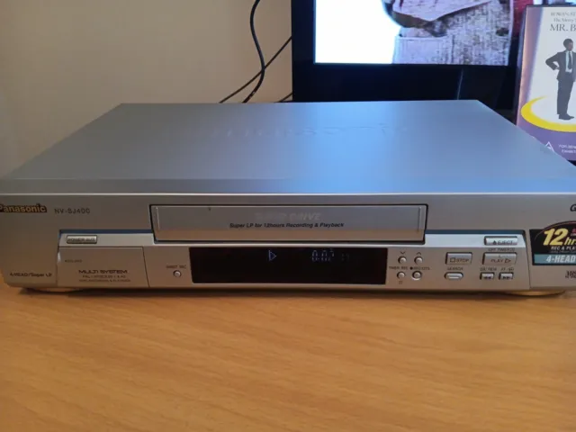 Panasonic NV-SJ400 Video Recorder Player NO REMOTE Player VCR Free Postage 2