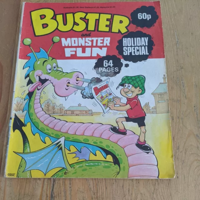 1985 Buster & Monster Fun Holiday Special Comic 63 Pages