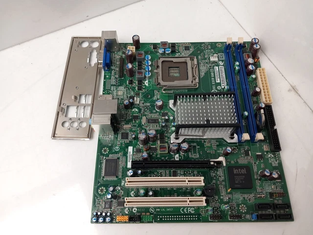 INTEL DG41RQ SOCKET LGA775 DDR2 Micro ATX Motherboard With I/O Shield ...