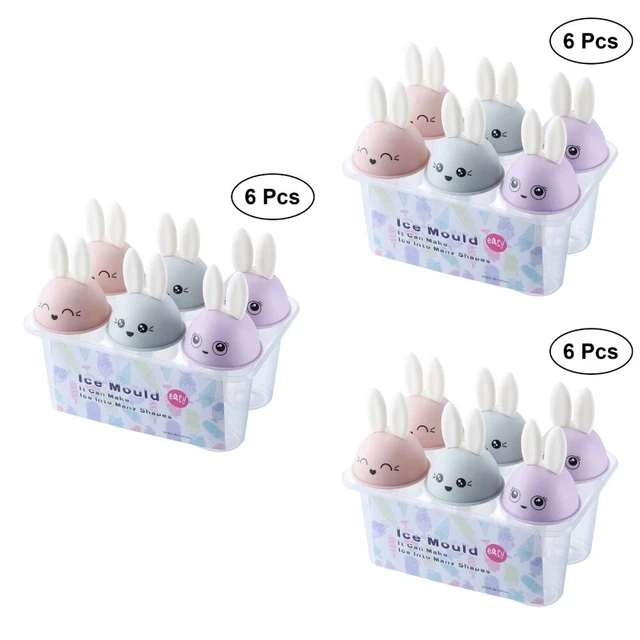 18 piezas Conejo Helado Congelado Molde Palelet Maker Mold
