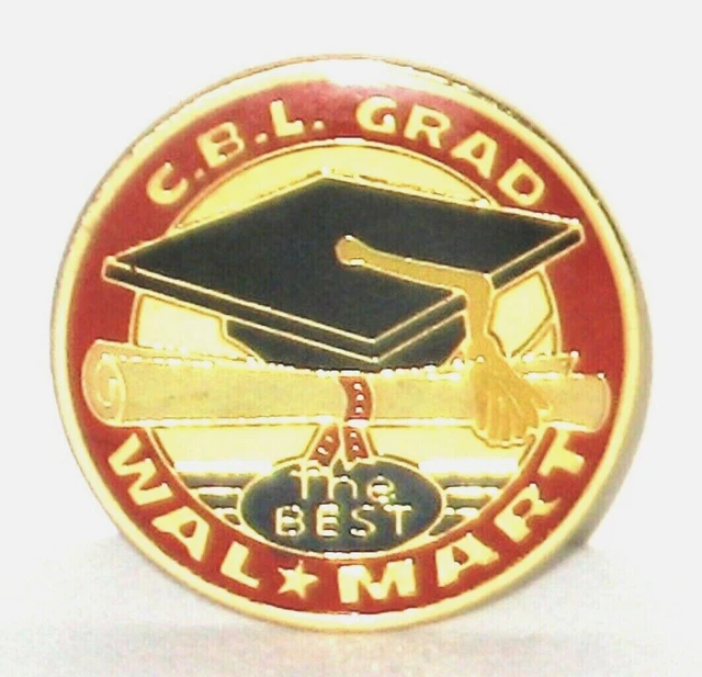 WALMART C.B.L. GRAD The Best Associate Employee Lapel Pin. 9.95 PicClick