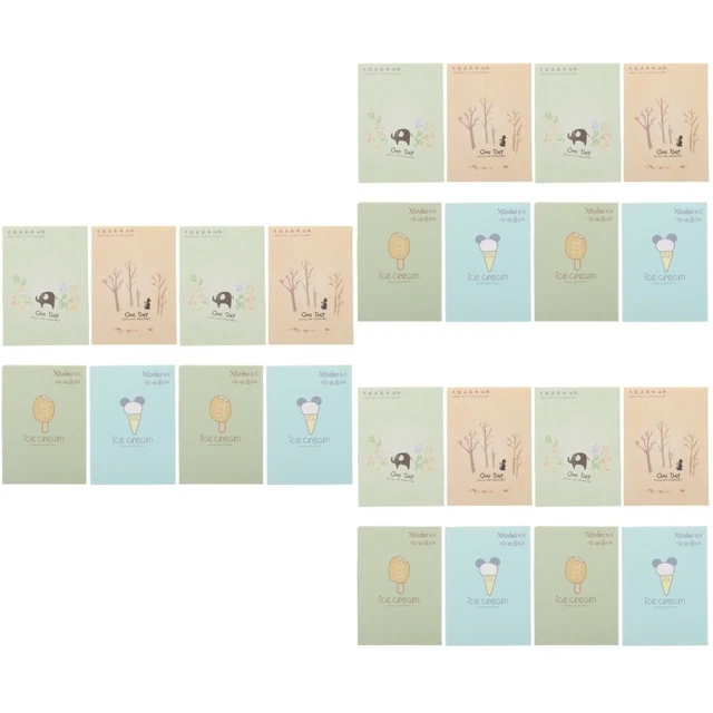 24 scatole Documenti Assorbimento Olio Controllo Olio Tessuti Viso Olio Fogli Blotting