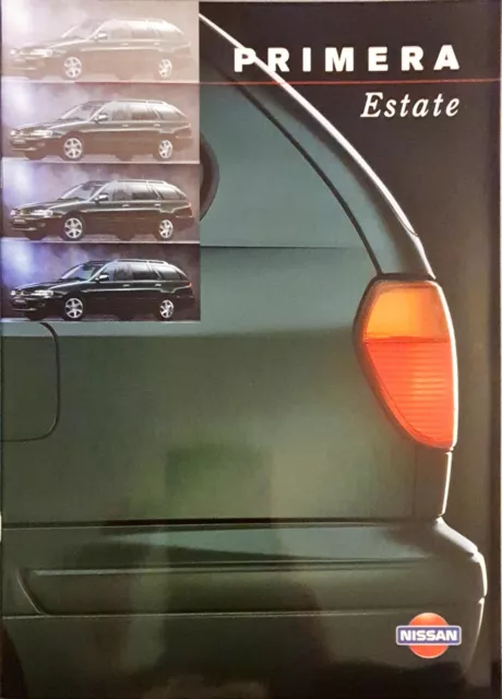 Nissan Primera Estate (P11) Brochure 1998 .