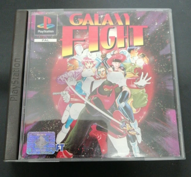 Galaxy Fight Sur PS1 - Jeu Sony PlayStation - Version PAL, Boîtier Seul Sans Notice - Occasion