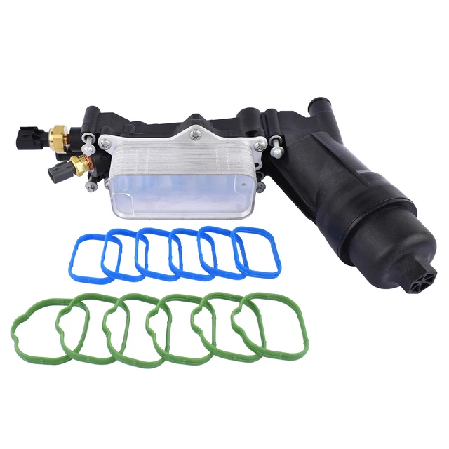 Engine Oil Cooler Filter Housing Adapter Kit For Chrysler Dodge Ram Jeep Wrangler 68105583af 68105583ae I3366162459
