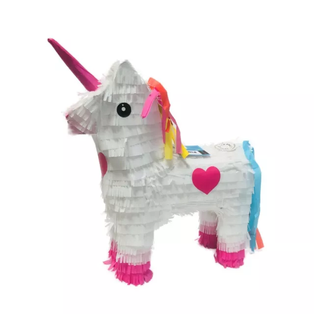 Pinata Einhorn zum Aufhängen und Befüllen Kinder-Geburtstag, Party, Deko, Feier