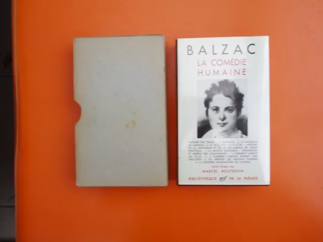 La Pléiade - Balzac - La comédie humaine - Tome 5- étude de mœurs -  1966