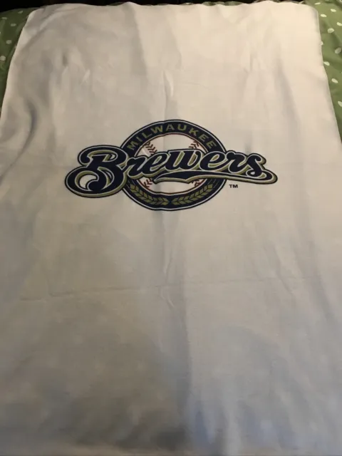 Milwaukee Brewers Promo SGA Blanket Big Huge 39" x 56" Baseball Brand New L@@K !