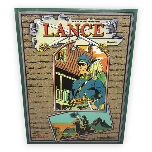 Lance Warren Tufts Western Epos Band 1 Comic Erstausgabe 2011 Bocola Verlag Buch