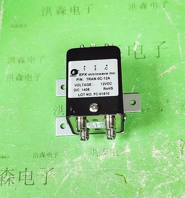 1pc EPX TRAN-0C-12A 12V 12GHz SMA RF coaxial switch