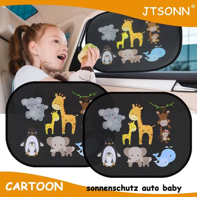 ZATOOTO Sonnenschutz Auto - Fenster Baby/Kinder/Haustiere