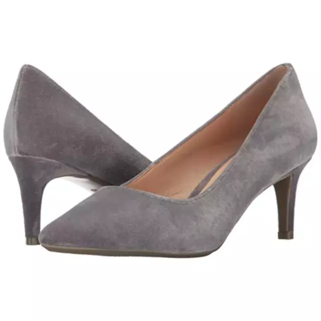 Soho 9X9 Grey Fabric Nine West Pump