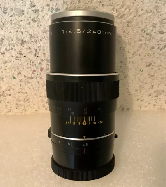 REVUENON  1: 4 5/240 mm OBJEKTIV GUTER ZUSTAND