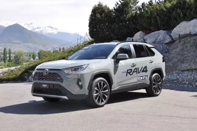 Windabweiser für TOYOTA Rav4 V SUV ab 19 4Teile Satz vorne,hinten Regenabweiser