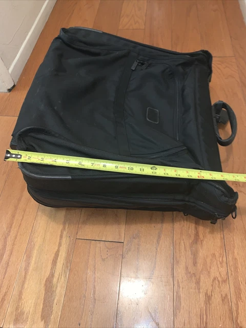 Tumi Black Wheeled Large Bifold Garment Bag Luggage 22” X 22” X 12” 11