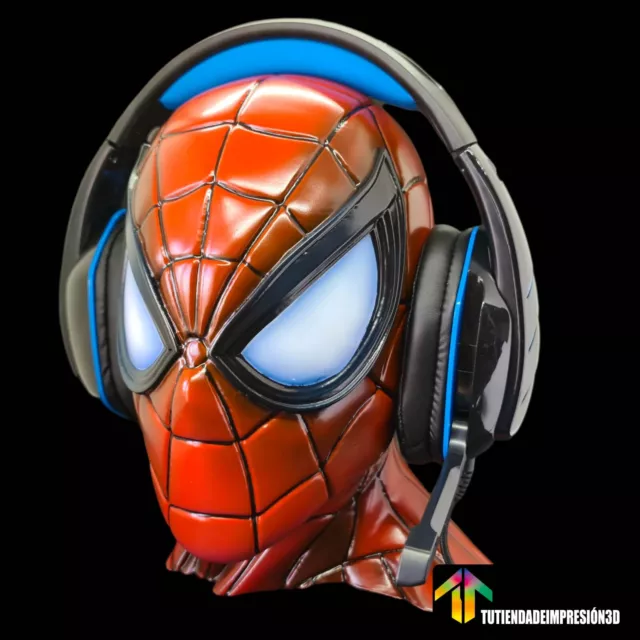 Soporte De Auriculares Spiderman Para Gaming: Un Toque De Superhéroe Para Tu Hog 2