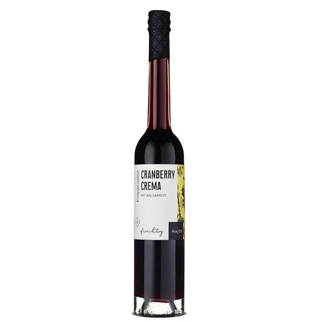 Wajos Cranberry Crema 100 ml - preparazione aceto (3% acido) gastronomia