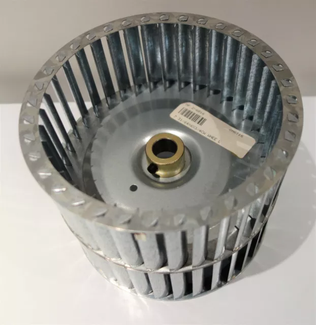 Double Inlet Blower Wheel 7 1/2 Inch Diameter x 6 in wide, 3/4 in bore, CW